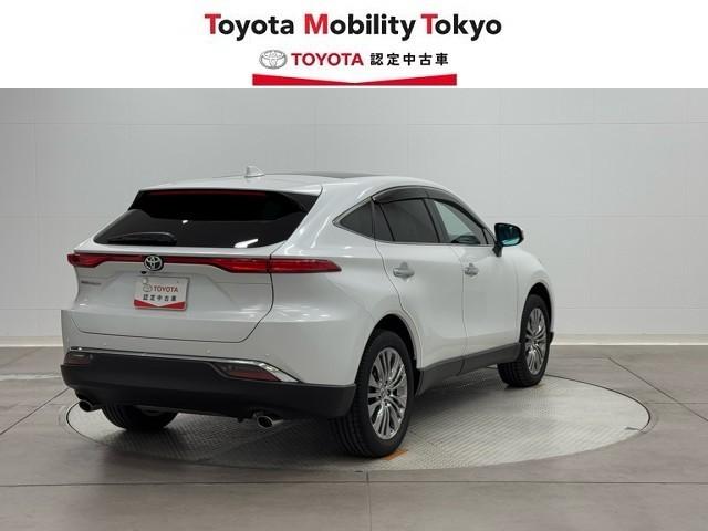 ハリアー Z レザーパッケージ スマキ 追突防止 フルセグテレビ バックモニター ドラレコ付 本革シート アルミ 横滑り防止機能 Pシート 整備記録簿 オートクルーズコントロール AUX LEDヘッドライト 盗難防止システム ETC(2枚目)