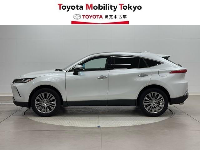 ハリアー Z レザーパッケージ スマキ 追突防止 フルセグテレビ バックモニター ドラレコ付 本革シート アルミ 横滑り防止機能 Pシート 整備記録簿 オートクルーズコントロール AUX LEDヘッドライト 盗難防止システム ETC(3枚目)