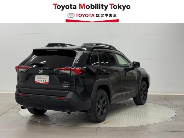 ＲＡＶ４ ハイブリッドアドベンチャー　オフロードパッケージＩＩ　インテリジェントクリアランスソナー　地デジフルセグ　横滑り防止機能　クルコン　ＬＥＤライト　ＡＷＤ　電動シート　バックモニター　記録簿　キーレス　エアコン　ＥＴＣ　ＴＶ　前後ドラレコ（2枚目）