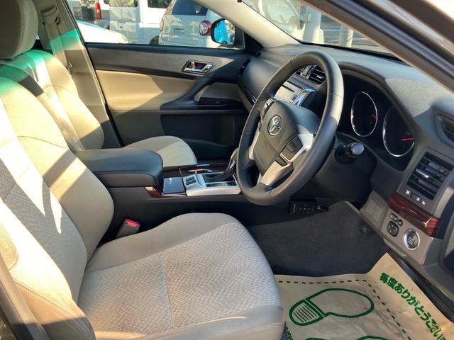 マークＸ ２５０Ｇ　リラックスセレクション　ワンオーナー　禁煙車　記録簿　ドライブレコーダー　パワーシート　スマートキー　スペアキー　ＣＤ　フルフラット（14枚目）