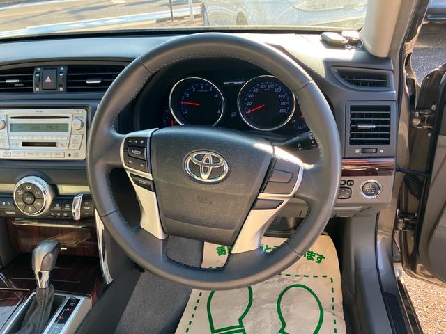 マークＸ ２５０Ｇ　リラックスセレクション　ワンオーナー　禁煙車　記録簿　ドライブレコーダー　パワーシート　スマートキー　スペアキー　ＣＤ　フルフラット（17枚目）