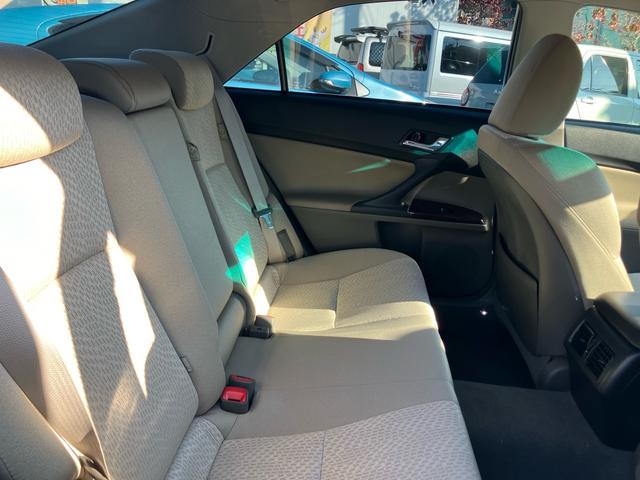 マークＸ ２５０Ｇ　リラックスセレクション　ワンオーナー　禁煙車　記録簿　ドライブレコーダー　パワーシート　スマートキー　スペアキー　ＣＤ　フルフラット（33枚目）