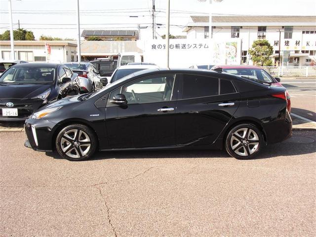 プリウス Sツーリングセレクション エアバック 地デジ Bモニ 定期点検記録簿 LEDヘッド イモビ オートクルーズ 横滑り防止 サイドエアバック DVD再生可 ETC スマートキー メモリ-ナビ 助手席エアバック ナビTV ABS(3枚目)