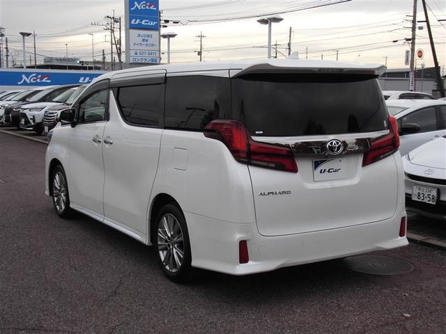 アルファード ２．５Ｓ　タイプゴールドＩＩ　ドライブレコーダ　ガラスサンルーフ　ＬＥＤランプ　Ｂカメラ　スマートキ　フルセグＴＶ　盗難防止システム　ワンオーナー　ダブルエアコン　助手席エアバッグ　ＥＴＣ　記録簿　オートクルーズ　３列シート（9枚目）