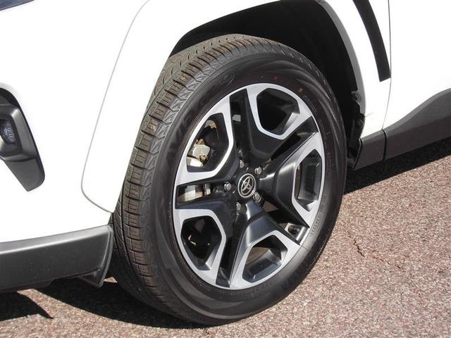 RAV4 ハイブリッドG 衝突被害軽減装置 パノラマサンルーフ ワンオーナ- バックモニター 整備記録簿 寒冷地仕様 地デジTV LEDヘッドライト スマキー AWD TVナビ パワステ 横滑り防止装置 クルコン AAC AW(5枚目)