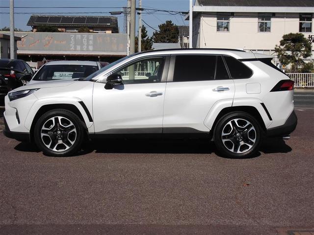 RAV4 ハイブリッドG 衝突被害軽減装置 パノラマサンルーフ ワンオーナ- バックモニター 整備記録簿 寒冷地仕様 地デジTV LEDヘッドライト スマキー AWD TVナビ パワステ 横滑り防止装置 クルコン AAC AW(7枚目)