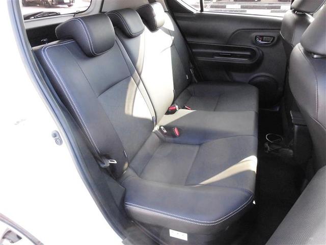 アクア Ｇブラックソフトレザーセレクション　Ｗエアバッグ　スマ－トキ－　ナビＴＶ　イモビ　地デジテレビ　整備記録簿　Ｒカメラ　１オーナー　ＡＵＴＯエアコン　ＤＶＤ再生機能　ＥＳＣ　ＥＴＣ　キーレス　ＰＳ　メモリナビ　ＡＢＳ　ＰＷ　エアバック（13枚目）