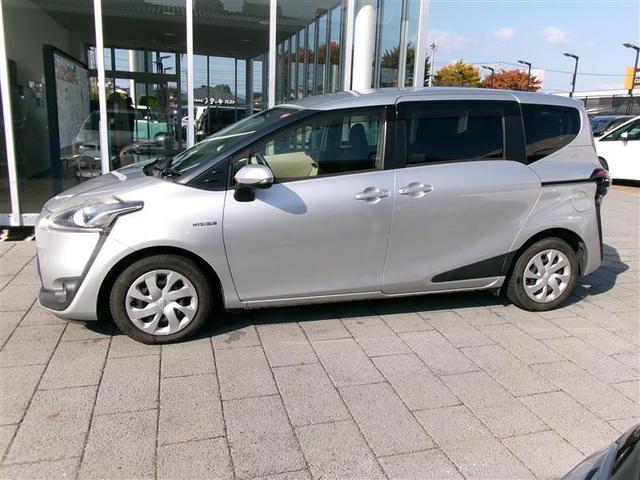 シエンタ ハイブリッドG LEDライト 地デジ DVD キーフリー スマキー 横滑り防止システム メモリナビ ナビTV ETC イモビライザー 運転席エアバック フルオートエアコン デュアルエアバッグ PW 3列シート ABS(9枚目)