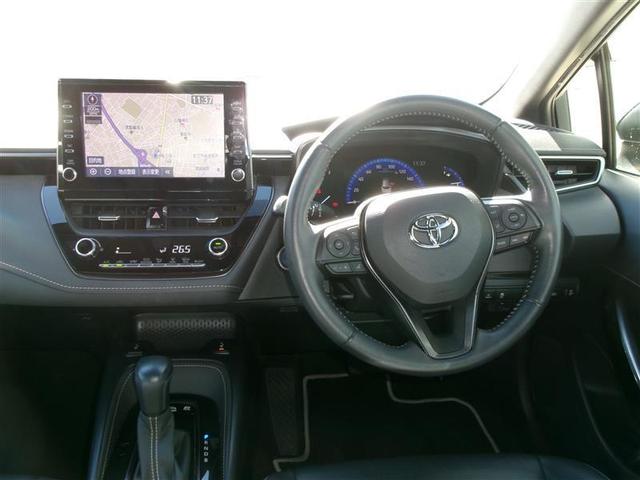 カローラツーリング ハイブリッド ダブルバイビー 追突軽減ブレーキ バックモニタ 横滑防止 スマキー LEDライト デュアルエアバッグ エアコン 寒冷地仕様 オートクルーズ サイドエアバッグ ETC付 ナビ PS キーフリー ABS エアバック(2枚目)