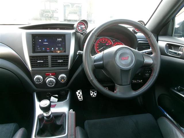 インプレッサ WRX STi スマートキー&プッシュスタート エアコン パワーステアリング 横滑り防止装置 ABS 4WD ETC アルミホイール イモビ キーレス パワーウィンドウ 半革シート(2枚目)