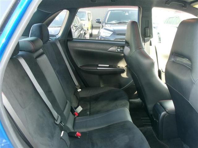 インプレッサ WRX STi スマートキー&プッシュスタート エアコン パワーステアリング 横滑り防止装置 ABS 4WD ETC アルミホイール イモビ キーレス パワーウィンドウ 半革シート(8枚目)