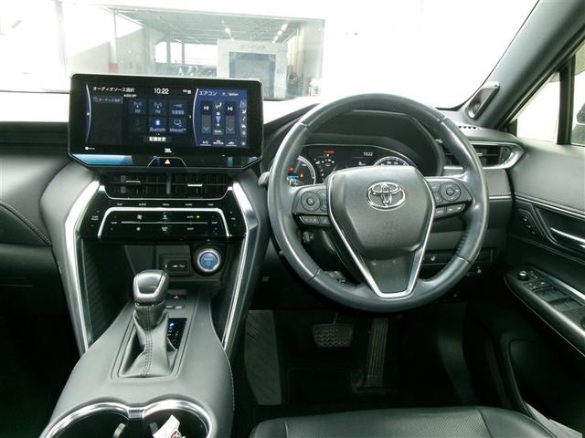 ハリアーハイブリッド Ｚ　レザーパッケージ　地デジ　横滑防止　盗難防止システム　Ｂモニター　革　ＬＥＤライト　パワーウィンドウ　クルコン　スマートキ－　助手席エアバック　エアバッグ　オートエアコン　ナビＴＶ　ＥＴＣ　メモリナビ　アルミホイル（2枚目）