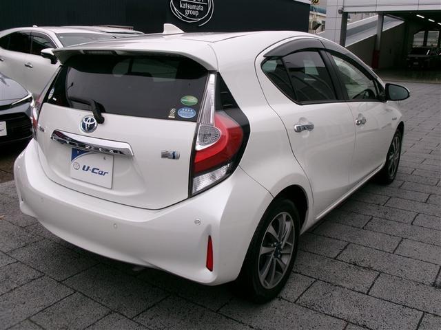 アクア Ｓスタイルブラック　バックモニタ－　地デジフルセグ　ナビＴＶ　イモビライザー　ＬＥＤライト　スマートキープッシュスタート　アルミホイール　ＥＴＣ付き　Ｗエアバッグ　キーフリ　メモリーナビゲーション　横滑り防止装置付き（18枚目）