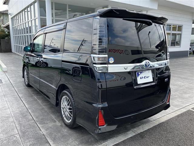 ヴォクシー ハイブリッドZS 煌III ドライブレコーダ 地デジTV リヤカメラ 1オナ車 Wエアコン スマートキー ミュージックプレイヤー接続可 DVD再生可 クルコン VSC キーレス アルミホイール ナビ&TV LEDヘッドランプ(10枚目)