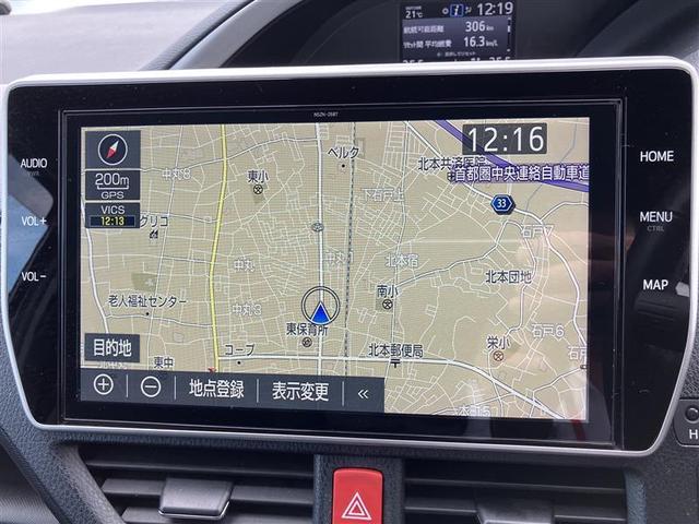 ヴォクシー ハイブリッドZS 煌III ドライブレコーダ 地デジTV リヤカメラ 1オナ車 Wエアコン スマートキー ミュージックプレイヤー接続可 DVD再生可 クルコン VSC キーレス アルミホイール ナビ&TV LEDヘッドランプ(14枚目)