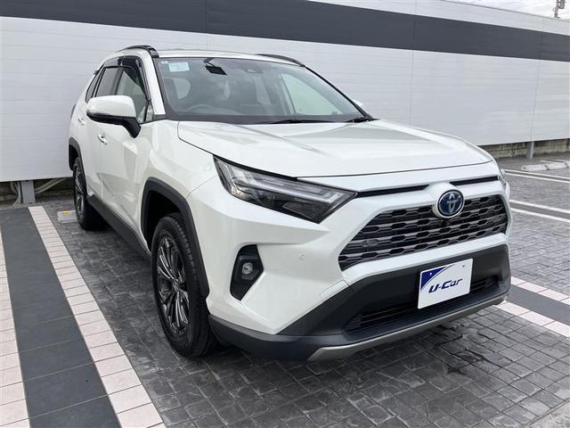 ＲＡＶ４ ハイブリッドＧ　衝突被害軽減装置　ドライブレコーダ　ＡＣ１００Ｖ電源　ワンオーナ－　バックモニター　整備記録簿　地デジＴＶ　ＬＥＤヘッドライト　スマキー　電動シ－ト　ＡＷＤ　ＴＶナビ　パワステ　横滑り防止装置　ＡＡＣ（6枚目）