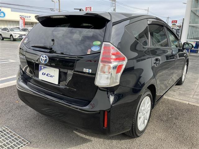 プリウスα S ワンオーナ クルコン スマキー 盗難防止システム 地デジTV 整備記録簿 パワーウィンドウ 運転席エアバッグ サイドカーテンエアバック デュアルエアバック ETC車載器 キーレスエントリー アルミ(9枚目)