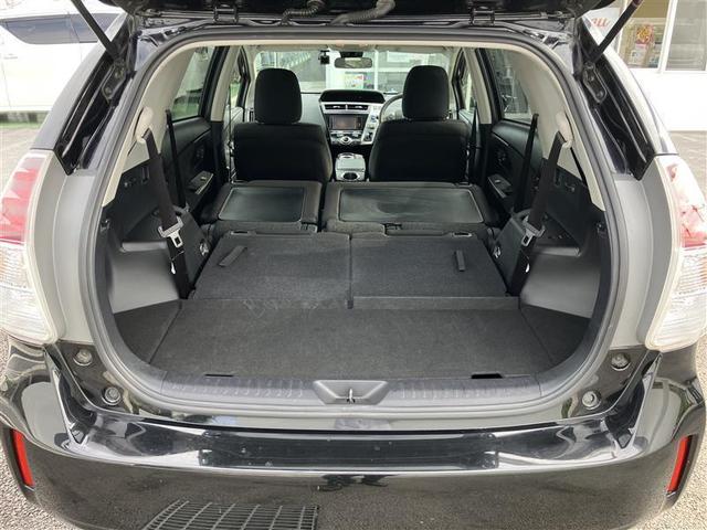 プリウスα S ワンオーナ クルコン スマキー 盗難防止システム 地デジTV 整備記録簿 パワーウィンドウ 運転席エアバッグ サイドカーテンエアバック デュアルエアバック ETC車載器 キーレスエントリー アルミ(13枚目)