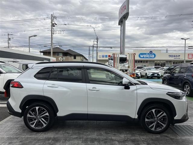 カローラクロス ハイブリッド Z 衝突軽減B 記録簿有 フルセグテレビ スマキ- ワンオーナ 半レザー Bモニター アクティブクルーズコントロール メモリナビ イモビ LED AC 運転席Pシート メディアプレイヤー接続 キーレス(8枚目)