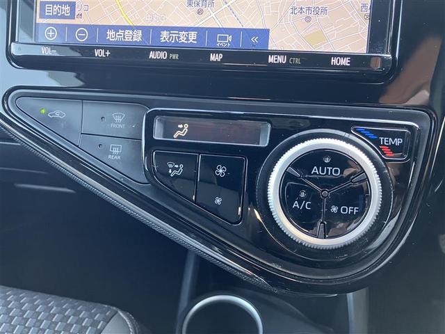 アクア クロスオーバー グラム セキュリティアラーム 点検記録簿 DVD再生 LEDヘッドランプ バックカメラ ワンオーナー メモリーナビ ETC ドラレコ アルミ ナビ&TV 横滑り防止 キーレス エアバック オートエアコン(19枚目)