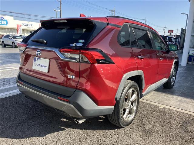 RAV4 ハイブリッドG 衝突被害軽減装置 ドライブレコーダ ワンオーナ- バックモニター 整備記録簿 地デジTV LEDヘッドライト スマキー 電動シ-ト AWD TVナビ パワステ 横滑り防止装置 クルコン AAC AW(9枚目)