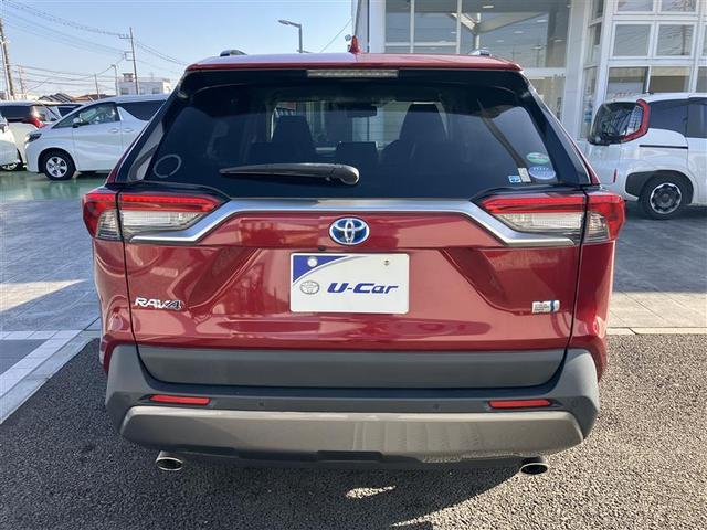 RAV4 ハイブリッドG 衝突被害軽減装置 ドライブレコーダ ワンオーナ- バックモニター 整備記録簿 地デジTV LEDヘッドライト スマキー 電動シ-ト AWD TVナビ パワステ 横滑り防止装置 クルコン AAC AW(11枚目)