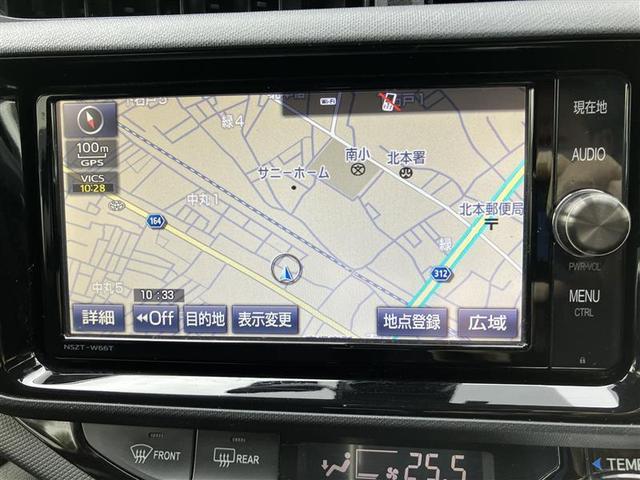 アクア Ｓスタイルブラック　ＡＵＸ端子　エアロ　記録簿あり　バックモニタ－　地デジフルセグ　ナビＴＶ　イモビライザー　スマートキープッシュスタート　１オーナー　アルミホイール　ＥＴＣ付き　Ｗエアバッグ　キーフリ　ドラレコ付き（4枚目）