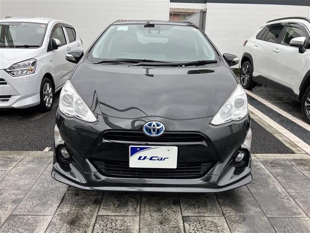 アクア Ｓスタイルブラック　ＡＵＸ端子　エアロ　記録簿あり　バックモニタ－　地デジフルセグ　ナビＴＶ　イモビライザー　スマートキープッシュスタート　１オーナー　アルミホイール　ＥＴＣ付き　Ｗエアバッグ　キーフリ　ドラレコ付き（5枚目）