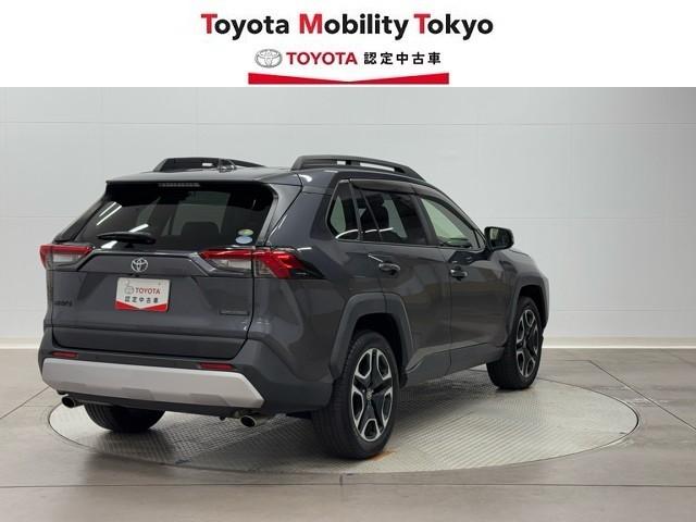 ＲＡＶ４ アドベンチャー　衝突軽減　ナビ　バックモニター　記録簿付　１９インチアルミ　クルーズＣ　ナビテレビ　ＬＥＤライト　１オーナー　イモビ　地デジ　ＥＳＣ　スマキー　ＰＳ　ＥＴＣ付き　ドラレコ付き　　４ＷＤ　パワーシート（2枚目）