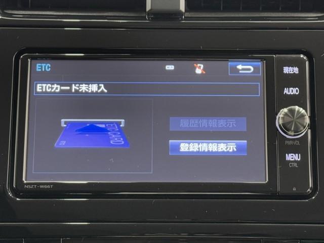 プリウス Ａ　衝突軽減ブレーキシステム　ナビ　Ｂモニタ　記録簿有　ＬＥＤヘッド　ブラインドスポットモニター　クルーズコントロール　スマートキー　Ｉストップ　ドライブレコーダー　ＥＴＣ　アルミホイル　オートエアコン（7枚目）