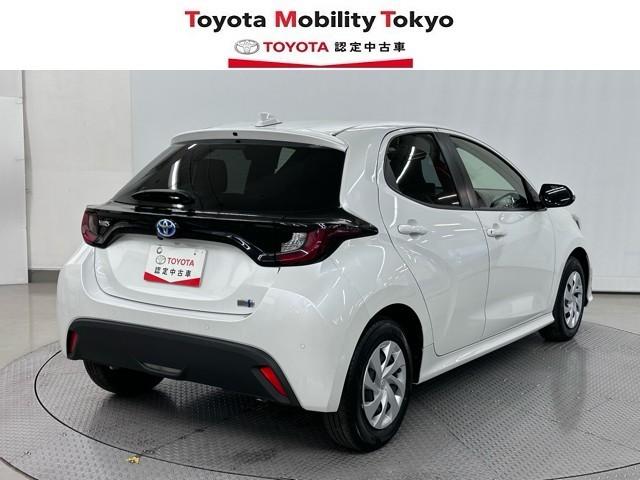 ヤリス ハイブリッドX 衝突軽減 踏み間違い防止 ナビ バックモニター カーテンエアバッグ リモコンキー ETC車載器 ワンオーナー ABS ナビ 定期点検記録簿 オートクルーズ Wエアバック(2枚目)