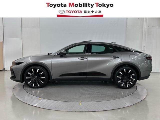 クラウンクロスオーバー RSアドバンスド 衝突軽減 サンル-フ ナビ パノラミックビュー クルーズコントロール 横滑り防止 フルセグTV パワーシート レザーシート LED アルミホイール AC100V スマートキー ナビ&TV BSM(3枚目)