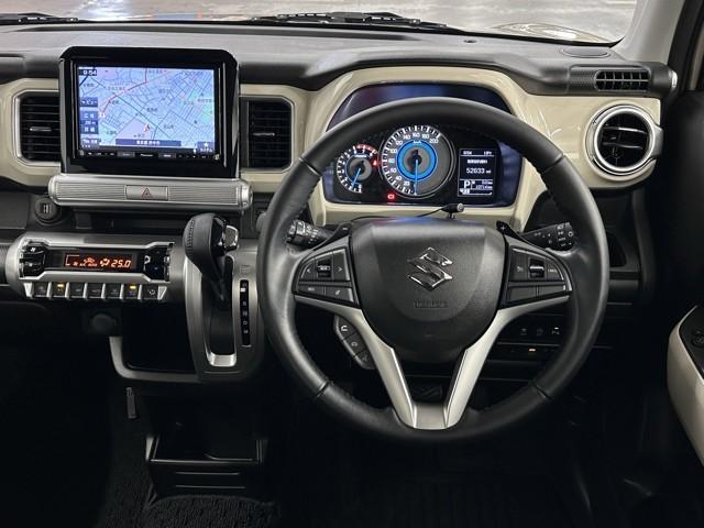 クロスビー ハイブリッドMZ 衝突軽減 ナビ パノラミックビューモニター スマートキー ドライブレコーダー付 DVD可 TVナビ 1オーナー シートヒーター メモリーナビゲーション パワーウィンドウ LEDライト(4枚目)