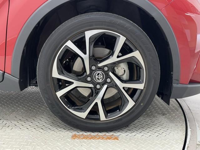 C-HR G 衝突軽減 ナビ パノラミックビュー スマートキー LEDライト Bカメ 盗難防止システム 半革シート オートクルーズコントロール 整備記録簿 スマートキー アルミホイール ナビ付 BSM(18枚目)