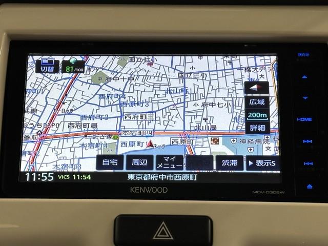 ハスラー G 衝突軽減 ナビ ワンセグ アイドリングST AUX接続可 プッシュスタートスマートキー ナビTV シートヒーター ダブルエアバック パワーウィンドゥ ETC付き 横滑り防止装置付 AC ABS(5枚目)