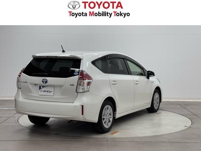 プリウスアルファ Ｇ　衝突軽減ＴＳＳ　ナビ　Ｂモニタ　パワーシート　Ｗエアバッグ　ＬＥＤ　ドライブレコーダー　地デジＴＶ　クルーズコントロール　ＥＴＣ付　Ｗエアバック　ＤＶＤ再生機能　スマートキー　アルミホイール（2枚目）