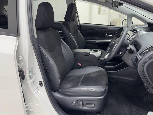 プリウスアルファ Ｇ　衝突軽減ＴＳＳ　ナビ　Ｂモニタ　パワーシート　Ｗエアバッグ　ＬＥＤ　ドライブレコーダー　地デジＴＶ　クルーズコントロール　ＥＴＣ付　Ｗエアバック　ＤＶＤ再生機能　スマートキー　アルミホイール（16枚目）