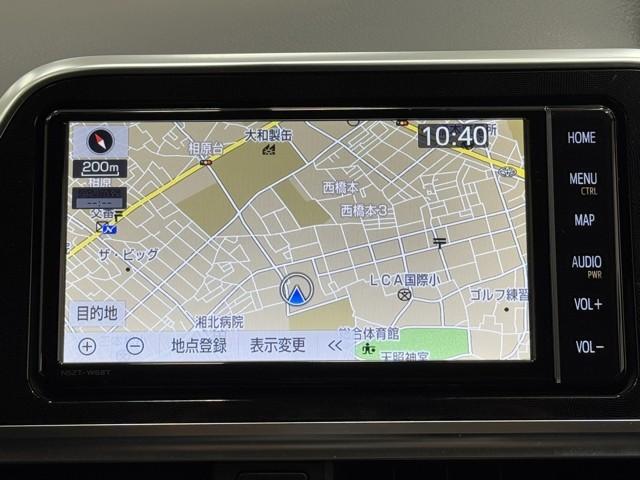 シエンタ Ｇ　セーフティーエディション　衝突軽減　ＴＳＳ　ナビ　パノラミックビュー　シートヒーター　両側電動ドア　ドライブレコーダー　オートエアコン　フルセグＴＶ　スマートキー　盗難防止装置　ＥＴＣ　ＤＶＤ　３列シート　メモリーナビ　ＡＢＳ（5枚目）