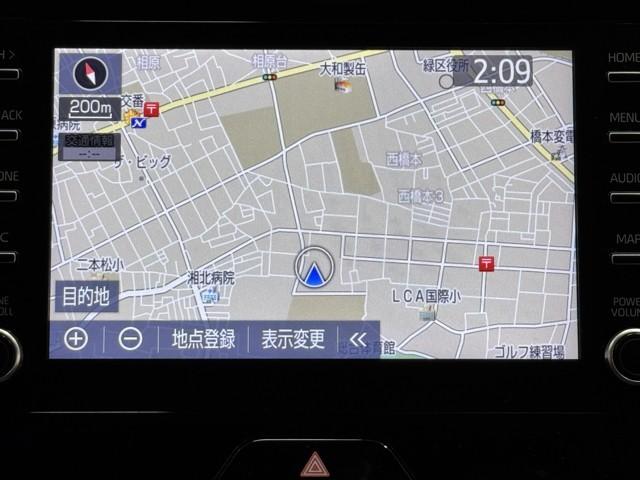 ハリアー Ｇ　衝突回避ブレーキ　ナビ　バックモニター　クルーズコントロール　スマートキー　記録簿有　１オーナ　横滑防止装置　ＬＥＤランプ　１８インチＡＷ　ＥＴＣ車載器　パワーバックドア　ナビ（5枚目）