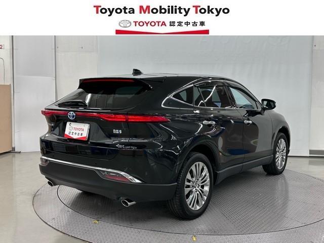 ハリアーハイブリッド Ｚ　レザーパッケージ　衝突軽減　ナビ　パノラミックビュー　パノラマサンルーフ　地デジ　革　ＬＥＤライト　クルーズコントロール　スマートキ－　助手席エアバック　シートエアコン　パワーシート　点検記録簿　オートエアコン（2枚目）