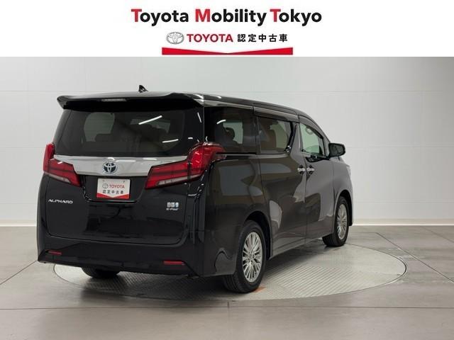 アルファードハイブリッド G Fパッケージ 衝突軽減 ムーンルーフ ナビ パノラミックビュー 後席モニター クルーズコントロール 地デジ オートエアコン ドライブレコーダー 電動シート ABS エアバッグ ETC 点検記録簿 横滑防止(2枚目)