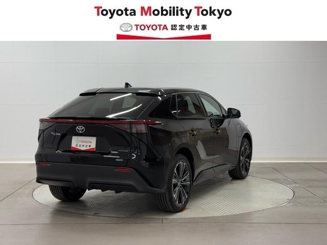 bZ4X Z ナビ パノラミックビュー ムーンルーフ LEDライト TSS フルセグTV パワーシート スマートキー AWD Bカメラ ETC イモビライザー ドラレコ メモリーナビ 記録簿 AC100V電源(2枚目)