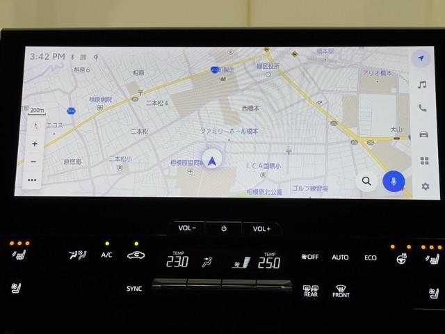 bZ4X Z ナビ パノラミックビュー ムーンルーフ LEDライト TSS フルセグTV パワーシート スマートキー AWD Bカメラ ETC イモビライザー ドラレコ メモリーナビ 記録簿 AC100V電源(5枚目)