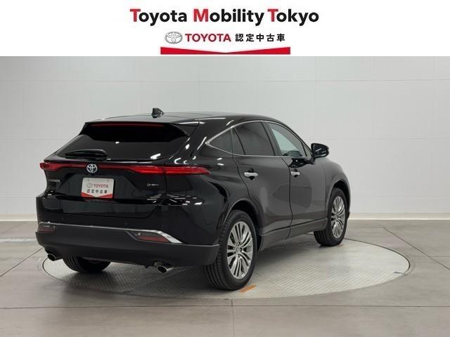 ハリアーハイブリッド Ｚ　レザーパッケージ　衝突軽減　ナビＴＶ　寒冷地仕様　ＬＥＤライト　本革　シートエアコン　横滑り防止　ドラレコ付　クルーズコントロール　Ｐシート　ガラスルーフ　パワーバックドア　ハンドルヒーター　フルセグテレビ（2枚目）