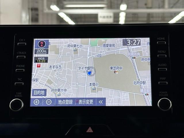 ハリアーハイブリッド Ｇ　Ａストップ　衝突軽減　地デジ　ＬＥＤ　ドライブレコーダー　ＡＵＸ　アルミホイール　Ｐシート　イモビライザー　キーレス　オートクルーズ　記録簿有　ＥＴＣ　メモリーナビ　ＡＢＳ　横滑り防止　スマートキー（5枚目）