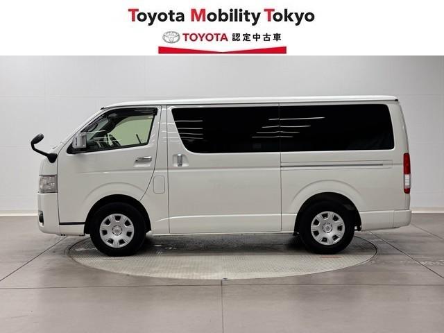 ハイエースバン スーパーＧＬ　ダークプライムＩＩ　ＬＥＤヘットライト　メモリーナビゲーション　ミュージックプレイヤー接続可　地デジ　スマキー　ＡＢＳ　フルフラット　盗難警報装置　運転席エアバッグ　リアクーラー　オートエアコン　パワーウインドウ　記録簿（3枚目）