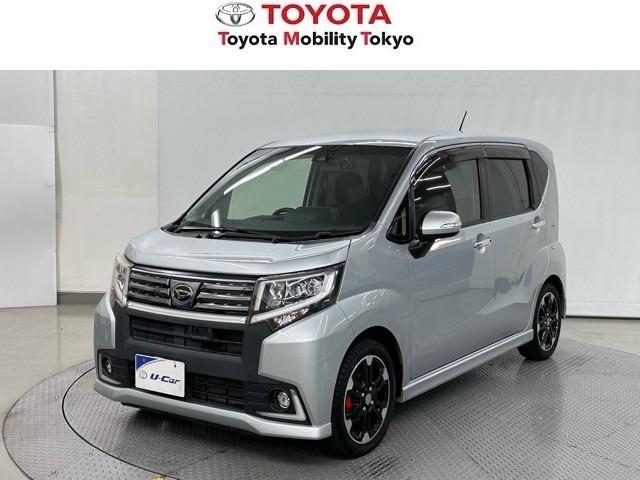 ムーヴ カスタム　ＲＳ　ハイパーＳＡＩＩ　衝突被害軽減ブレーキ　車検整備付　ドラレコ付き　ＥＴＣ車載器　アイドルストップ　Ｂｌｕｅｔｏｏｔｈ　メモリーナビ　バックカメラ　ＬＥＤヘットライト　オートエアコン　盗難防止システム　インテリキー（4枚目）
