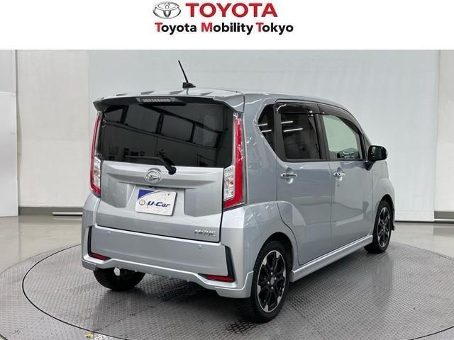 ムーヴ カスタム　ＲＳ　ハイパーＳＡＩＩ　衝突被害軽減ブレーキ　車検整備付　ドラレコ付き　ＥＴＣ車載器　アイドルストップ　Ｂｌｕｅｔｏｏｔｈ　メモリーナビ　バックカメラ　ＬＥＤヘットライト　オートエアコン　盗難防止システム　インテリキー（5枚目）
