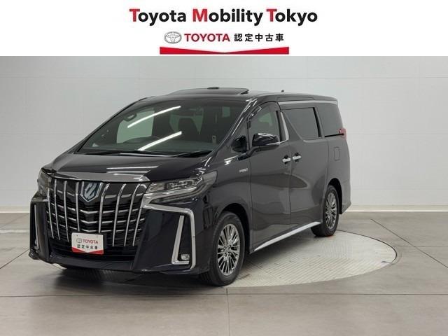 アルファードハイブリッド エグゼクティブラウンジS 衝突被害軽減ブレーキ 全周囲カメラ サンルーフ 両側電動パワースライドドア 4WD パワーバックドア ETC2.0 LEDランプ 本革エアシート ドラレコ メモリーナビ 3列シート AC100V(4枚目)