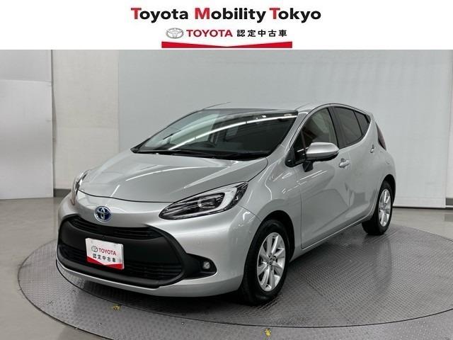 アクア X 踏み間違い防止 100V イモビ ナビ&TV ドライブレコーダー フルセグ 点検記録簿 LEDヘッドライト スマートキー 横滑り防止機能 キーレスエントリー アルミホイール オートクルーズ ETC(4枚目)